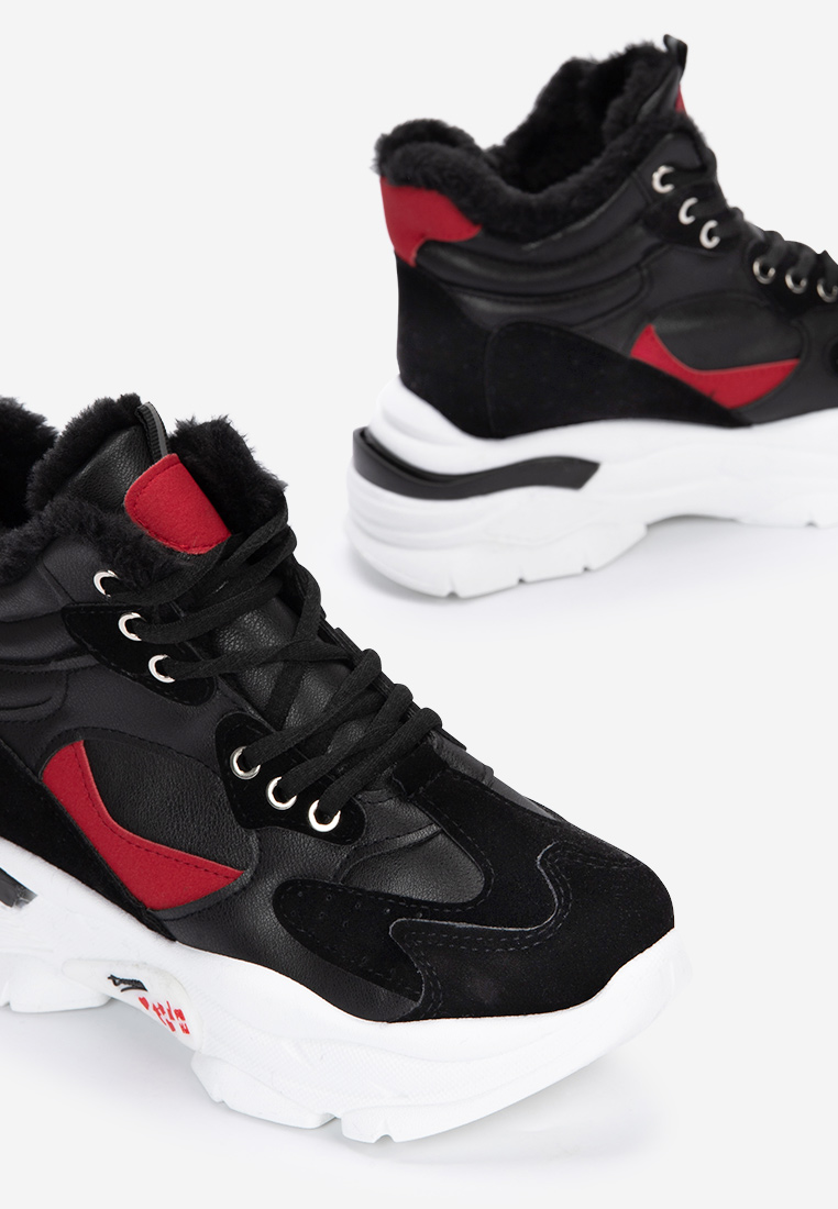 Sneakers αστραγαλου γυναικεια Radway Neγκρι