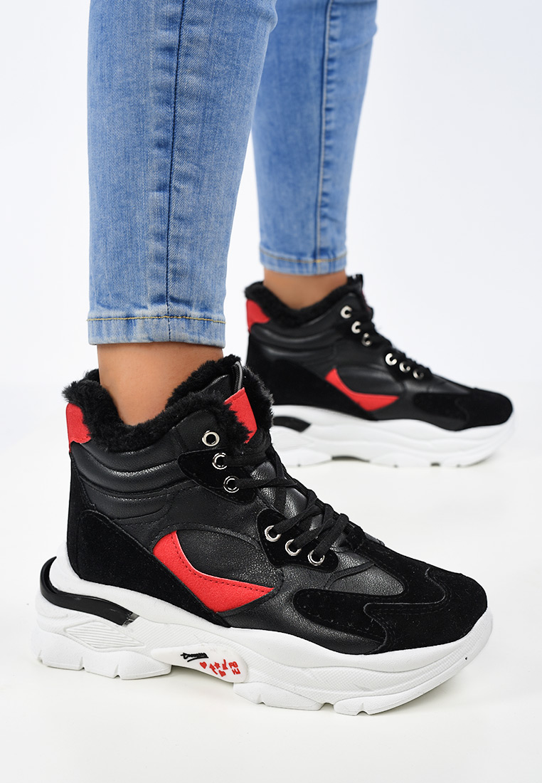 Sneakers αστραγαλου γυναικεια Radway Neγκρι