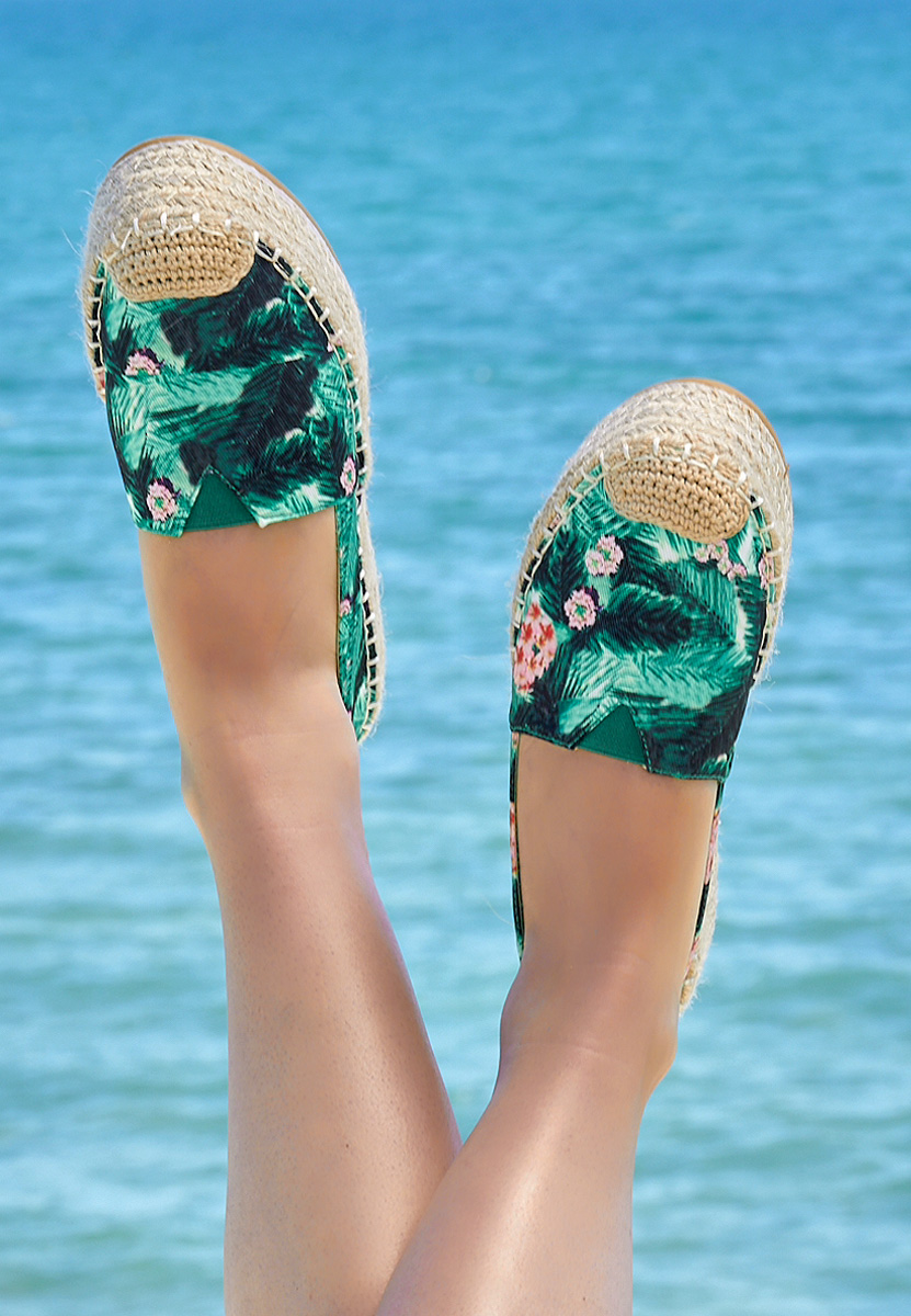 Πλατφόρμες εσπαντρίγιεσ Laguna πρασινο