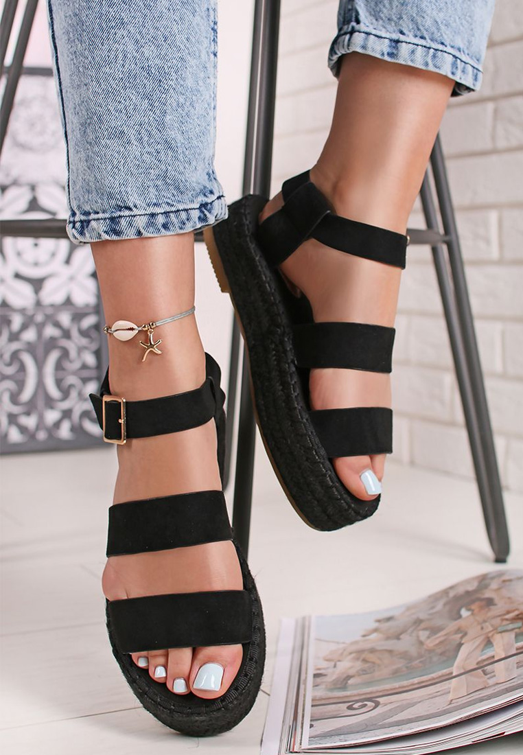 εσπαντρίγιεσ ψηλεσ Μαύρα Coraline