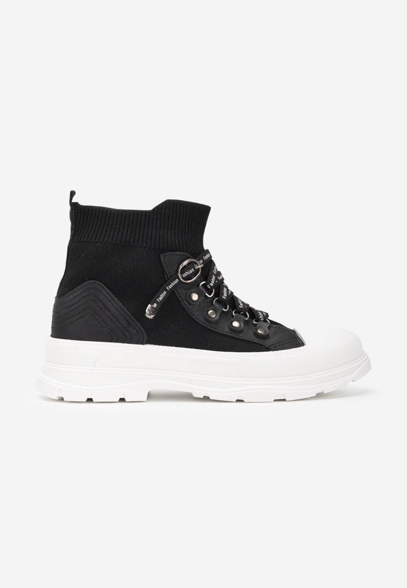 Sneakers αστραγαλου γυναικεια Delvina Neγκρι