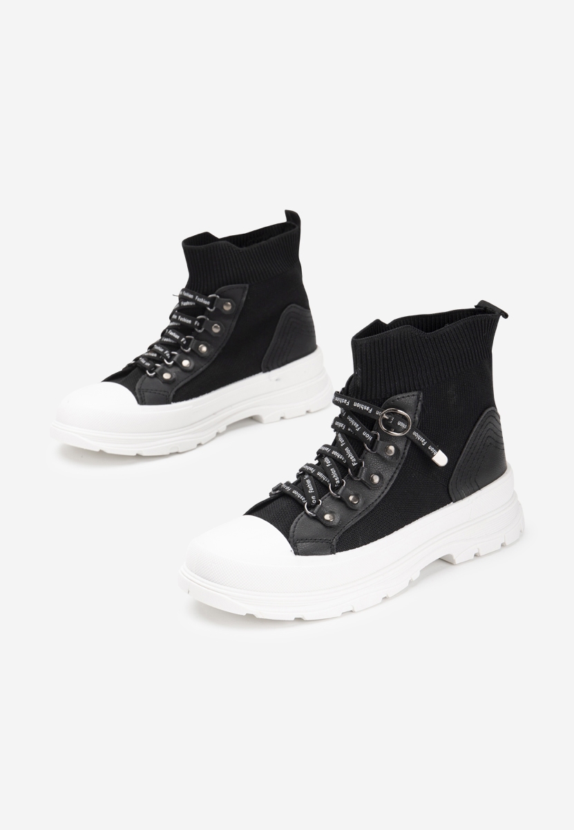 Sneakers αστραγαλου γυναικεια Delvina Neγκρι