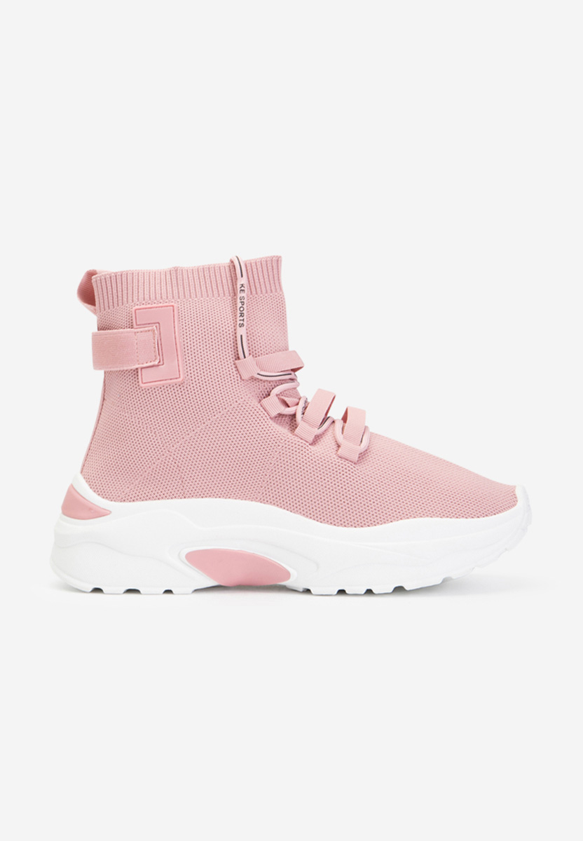 Sneakers αστραγαλου γυναικεια ροζ Loving