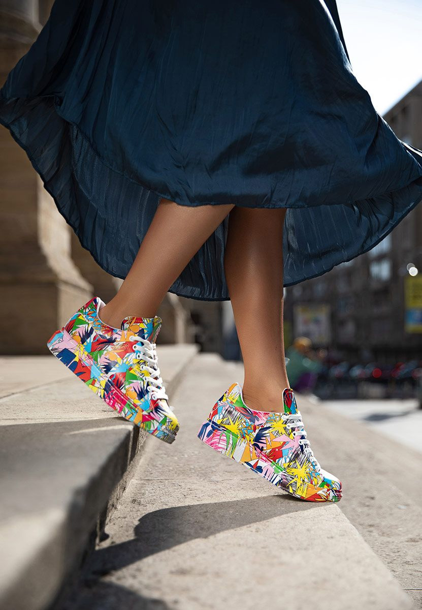Sneakers γυναικεια Splash πολυχρωμο
