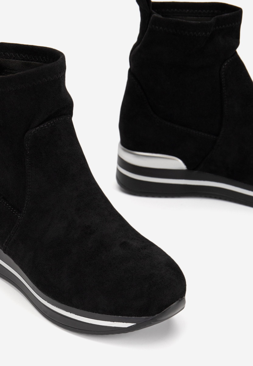 Sneakers γυναικεια μαύρα Mantia