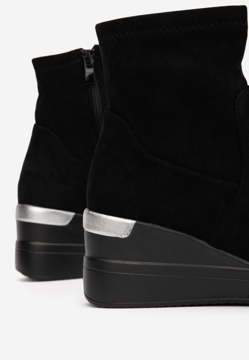 Sneakers με πλατφόρμα μαύρα Torino