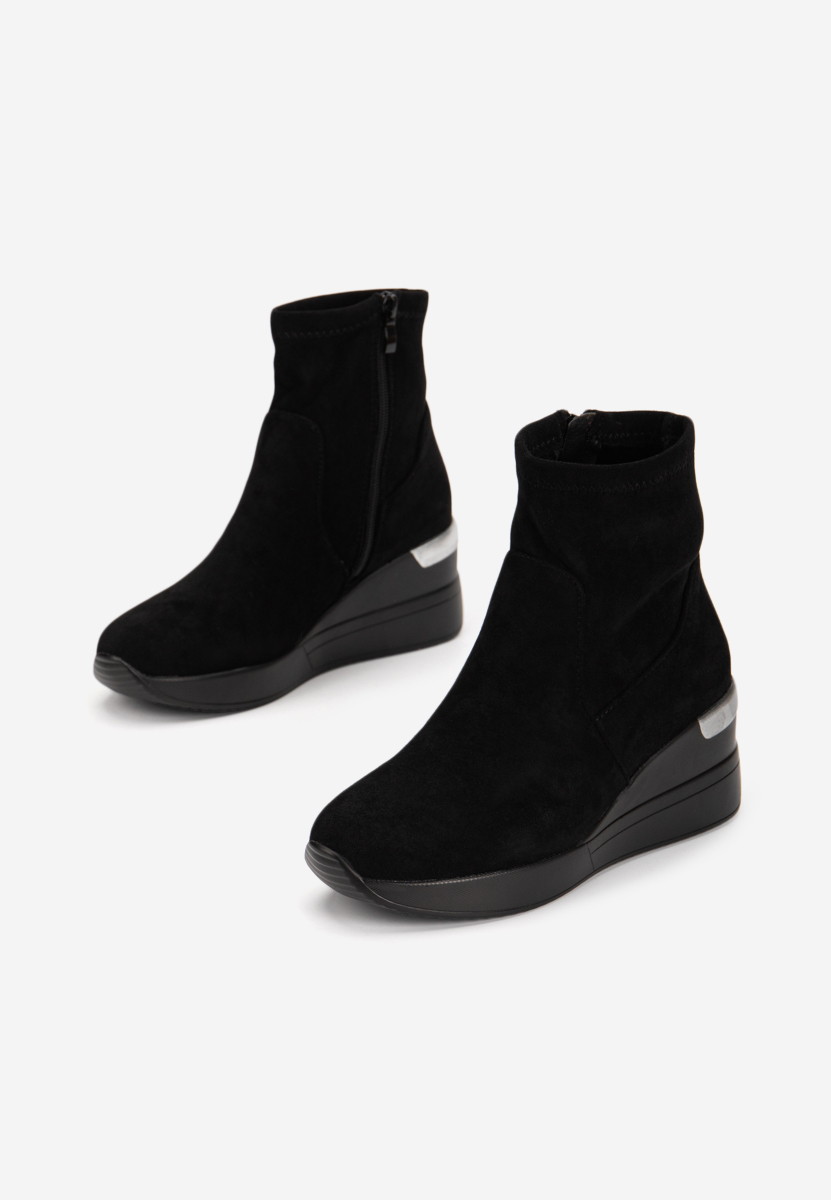 Sneakers με πλατφόρμα μαύρα Torino