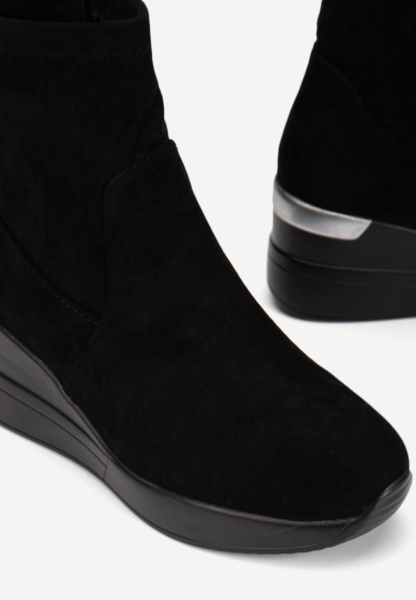 Sneakers με πλατφόρμα μαύρα Torino