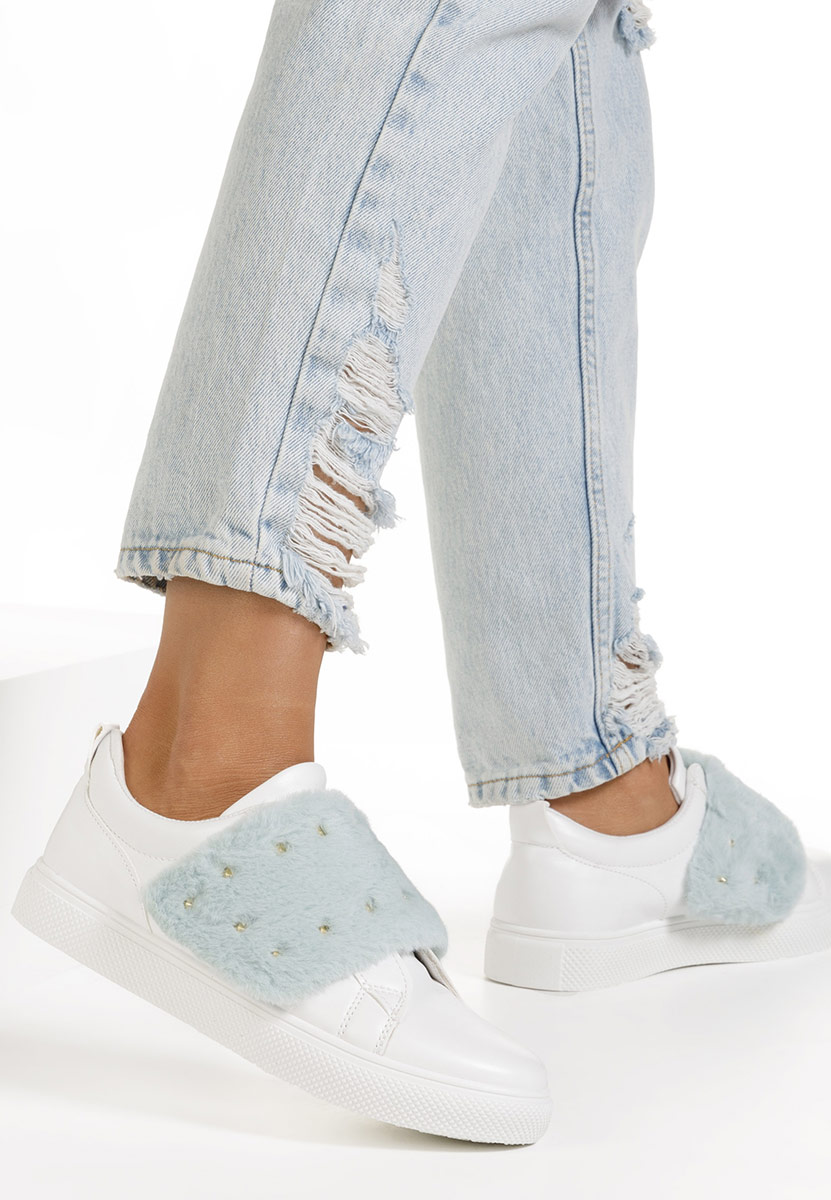 Sneakers γυναικεια Nazira V1 λευκά
