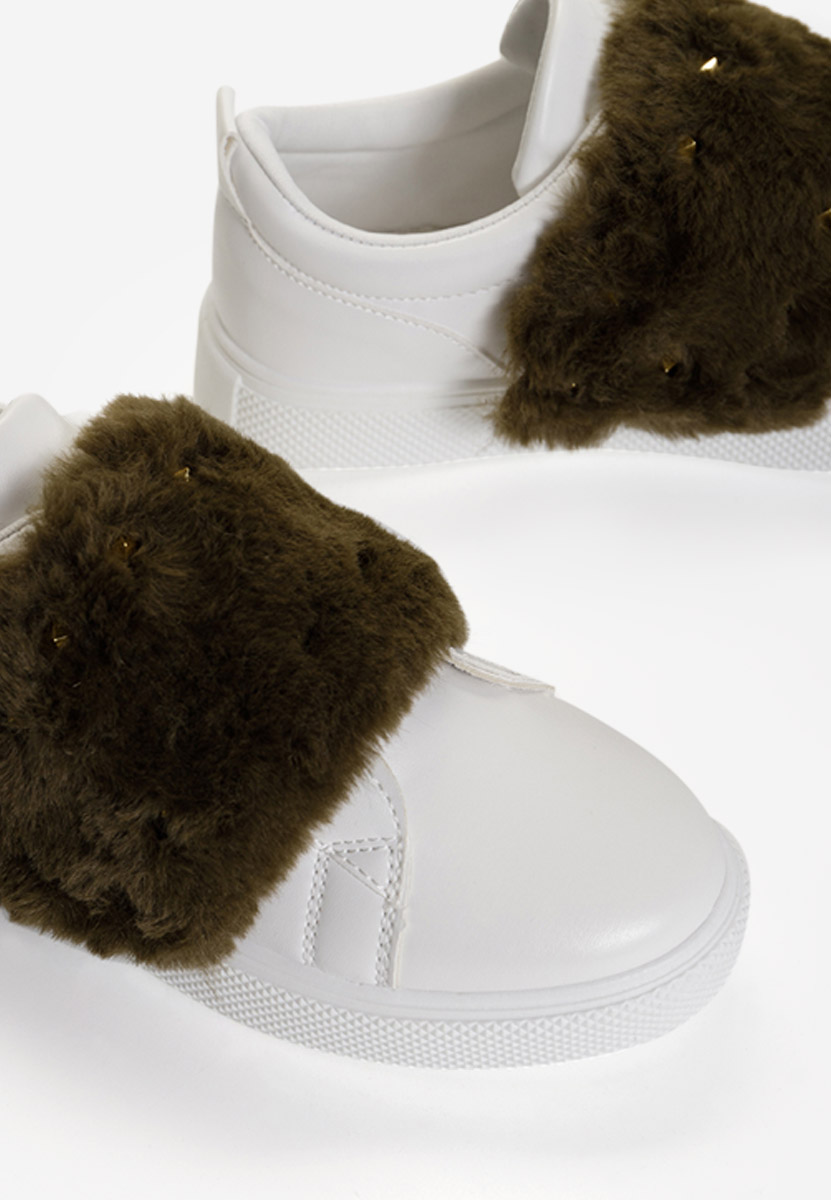 Sneakers γυναικεια Nazira V4 λευκά