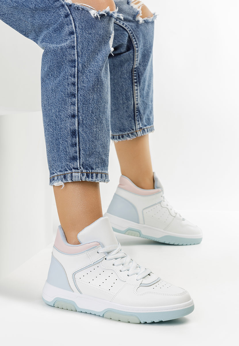 Sneakers αστραγαλου γυναικεια Ivanka V2 λευκά