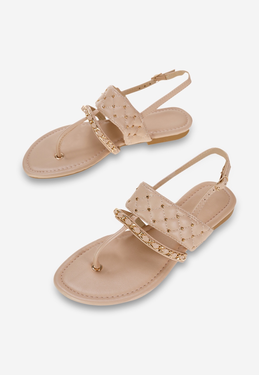 Γυναικεία σανδάλια Nerinna μπεζ