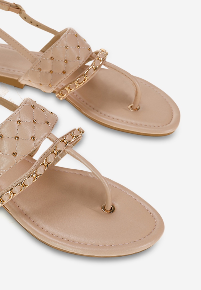 Γυναικεία σανδάλια Nerinna μπεζ