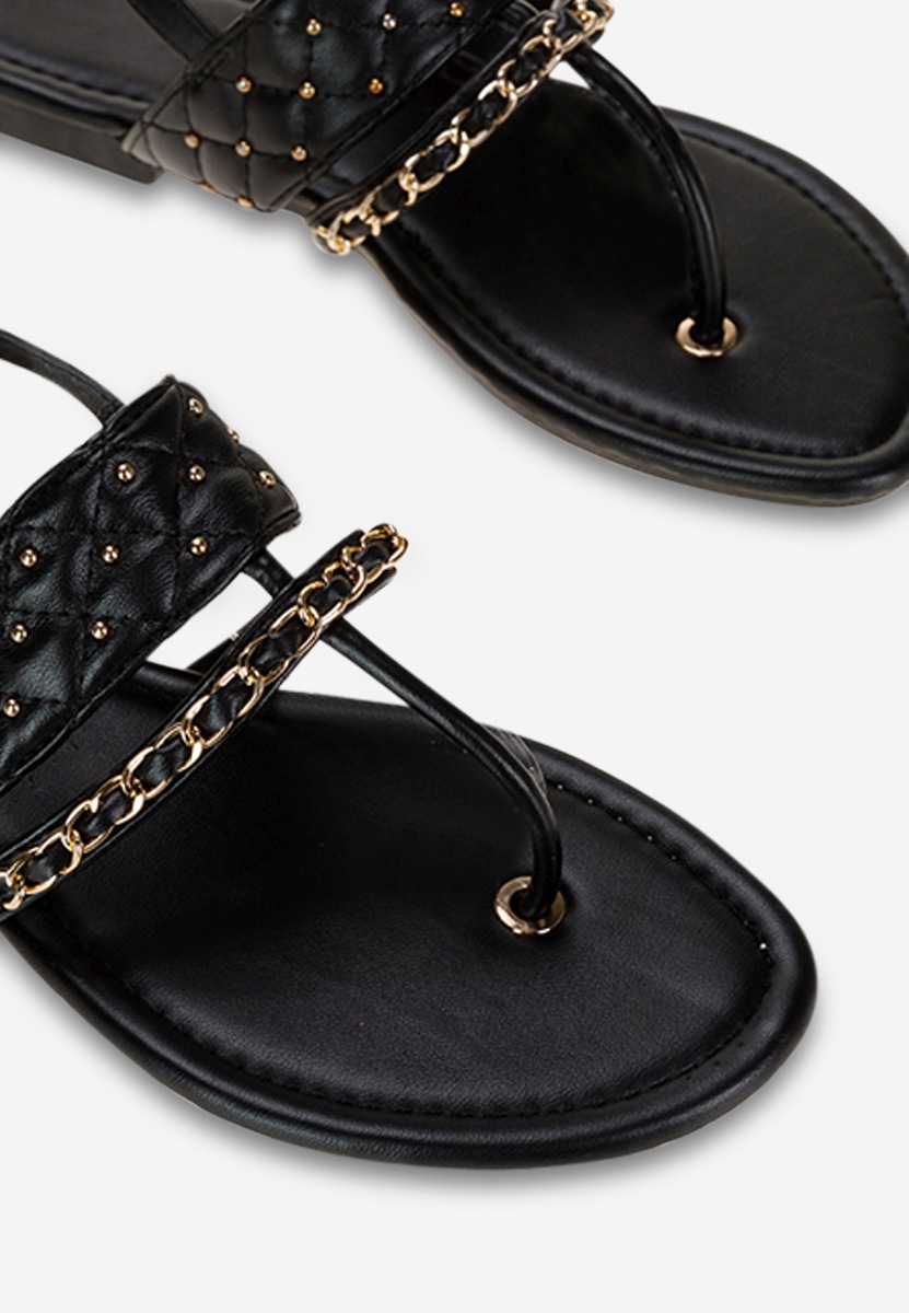 Γυναικεία σανδάλια Nerinna Μαυρα