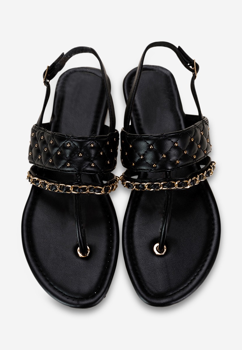 Γυναικεία σανδάλια Nerinna Μαυρα