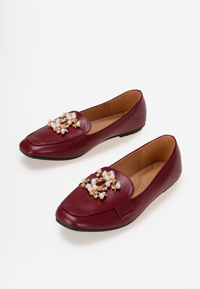 Loafers γυναικεια Giulinello κοκκινο
