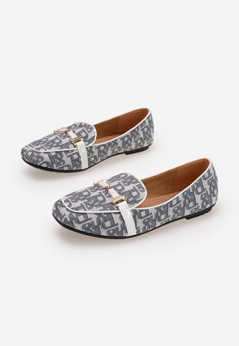 Μοκασίνια  γυναικεια Vallerano λευκά