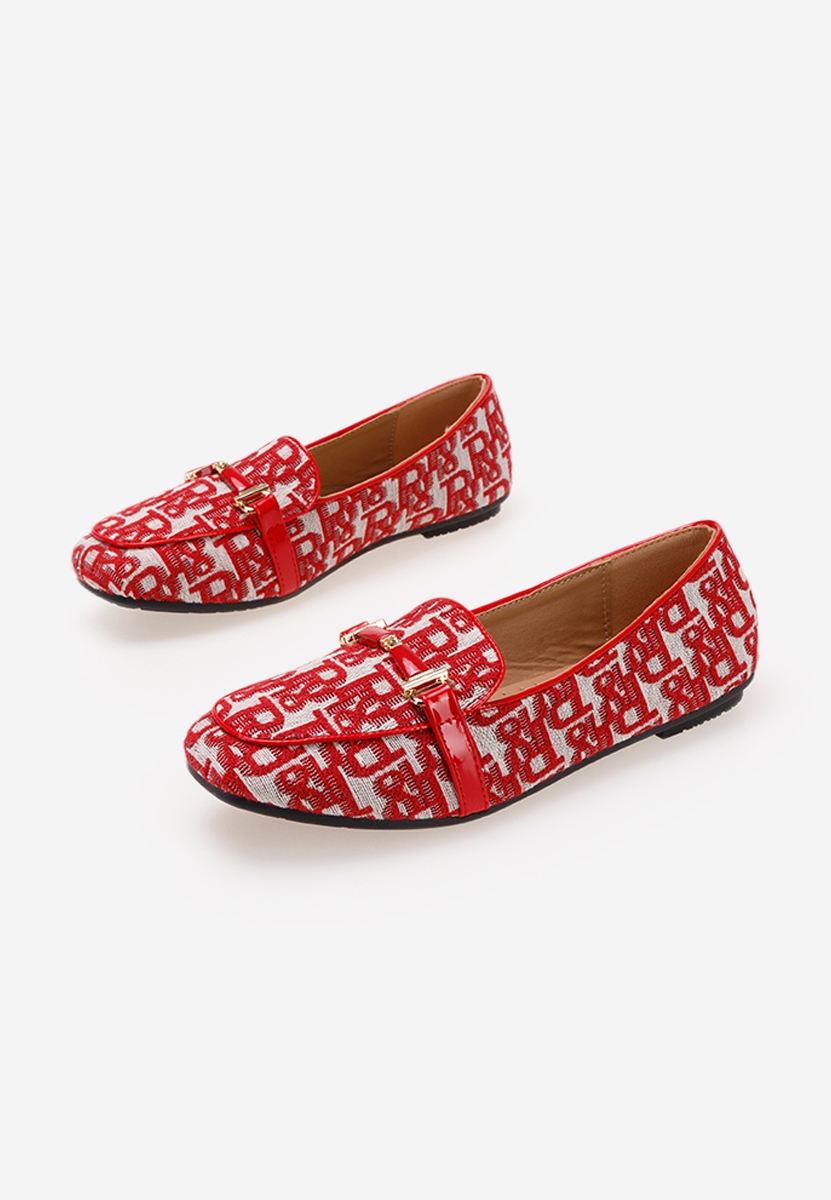 Μοκασίνια  γυναικεια Vallerano κοκκινο