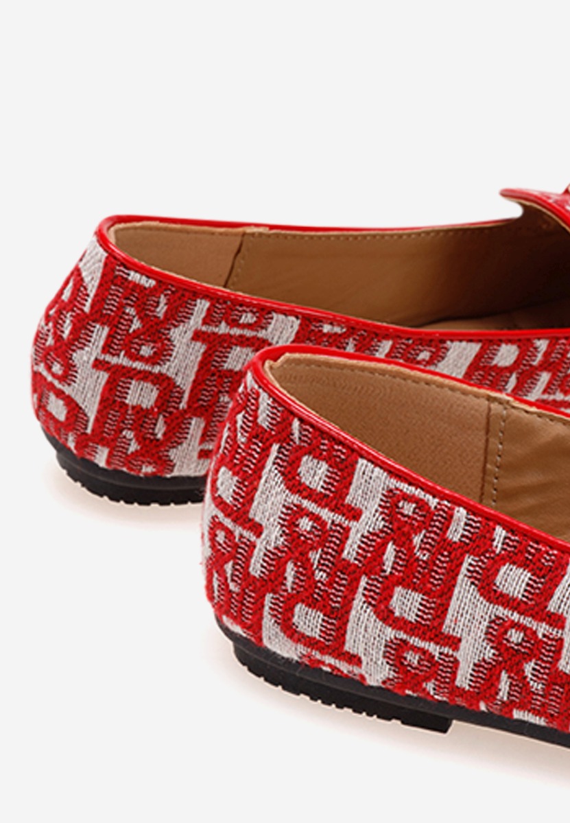 Μοκασίνια  γυναικεια Vallerano κοκκινο