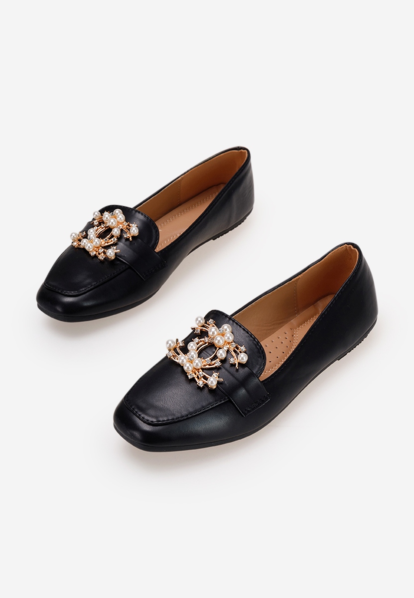 Loafers γυναικεια Giulinello μαύρα