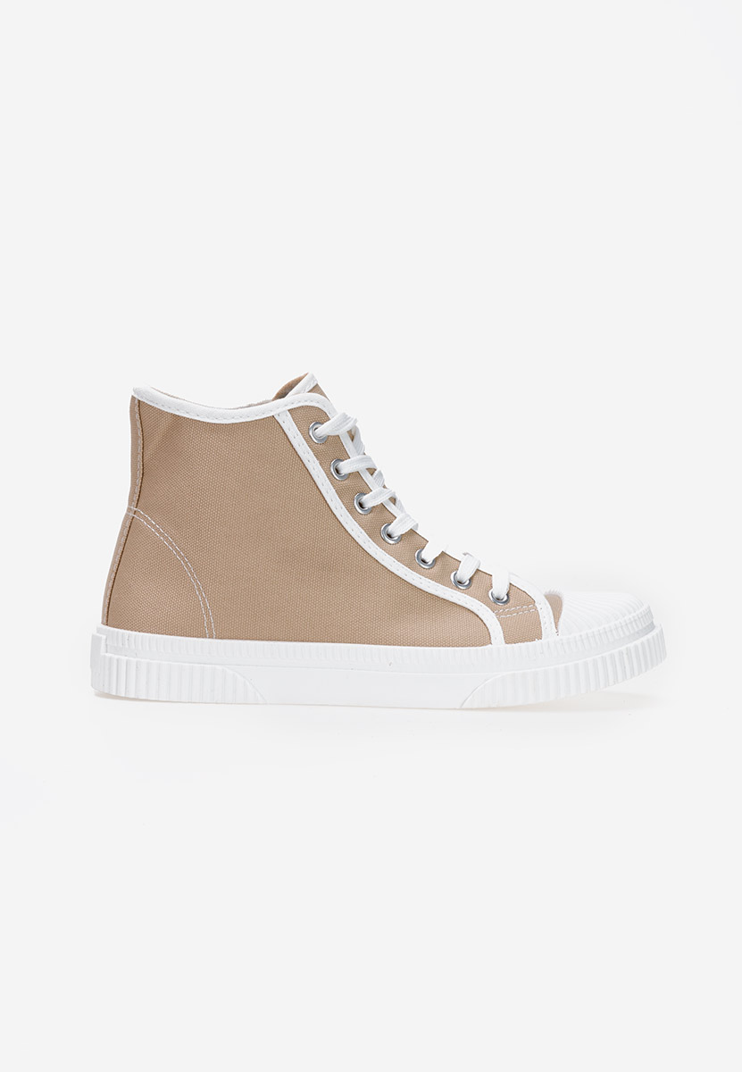 Γυναικεία sneakers αστραγάλο χακι Caneiro