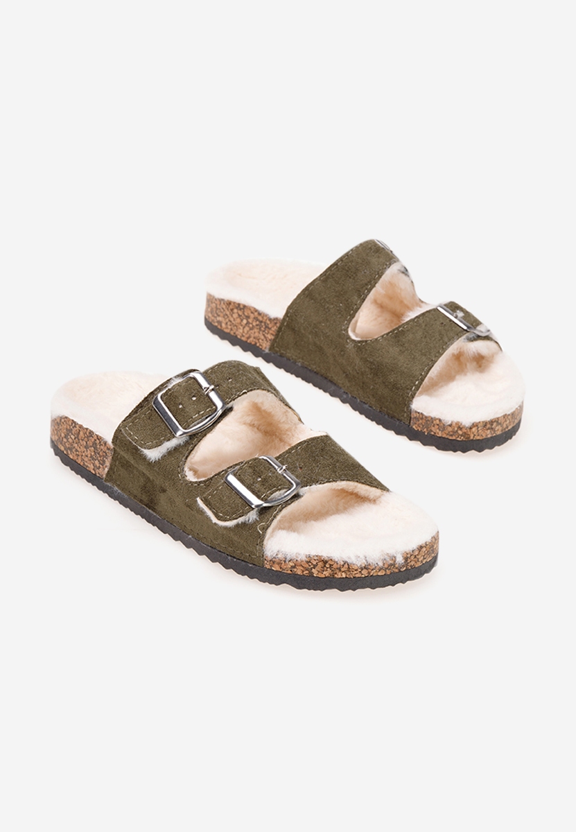 Γυναικείες Παντόφλες Testa Χακι