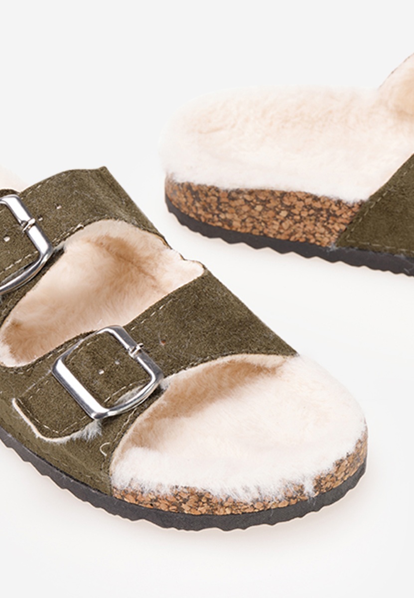 Γυναικείες Παντόφλες Testa Χακι