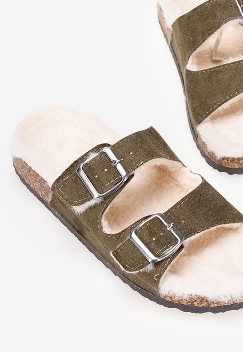 Γυναικείες Παντόφλες Testa Χακι