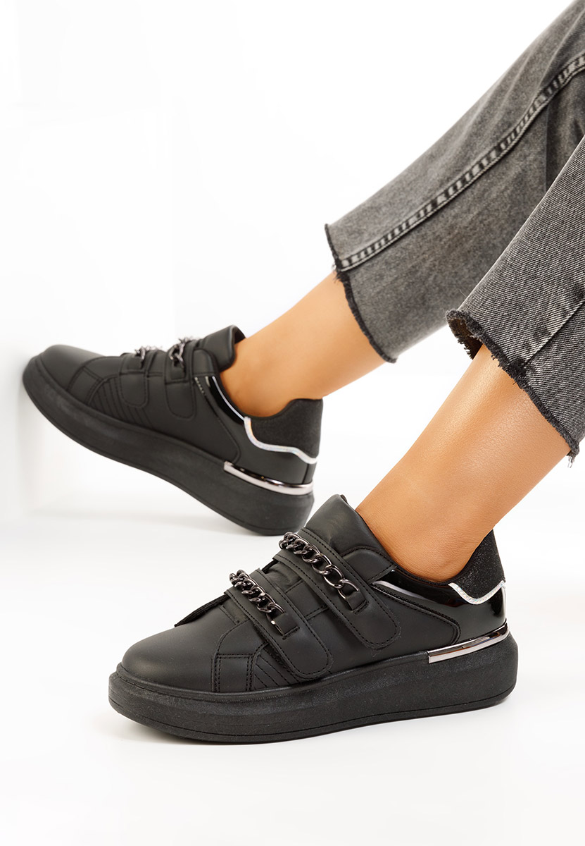Sneakers γυναικεια μαύρα Sibena