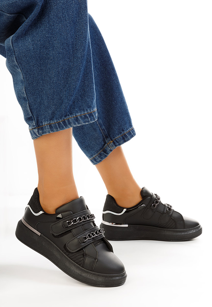 Sneakers γυναικεια μαύρα Sibena