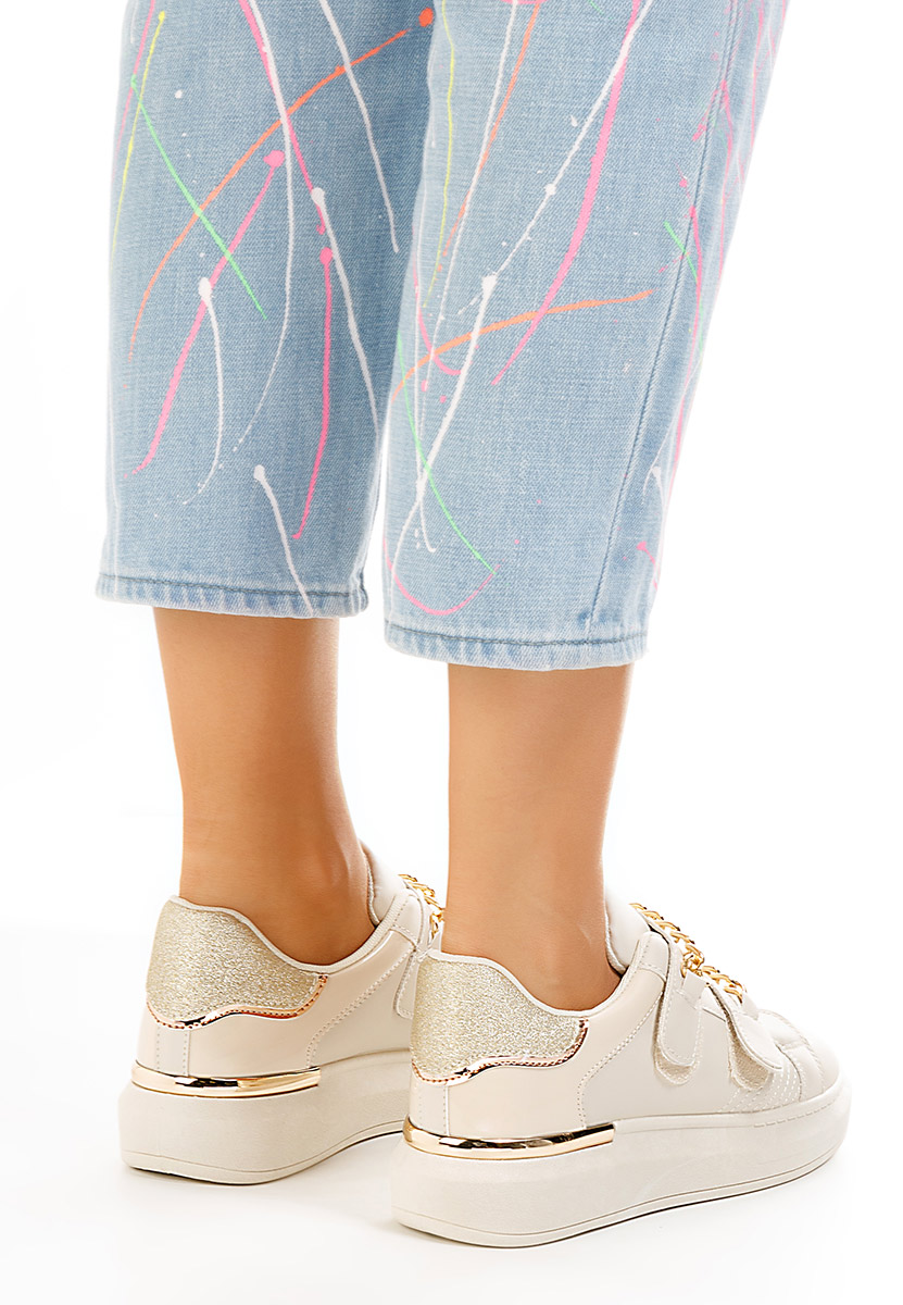 Sneakers γυναικεια Sibena μπεζ