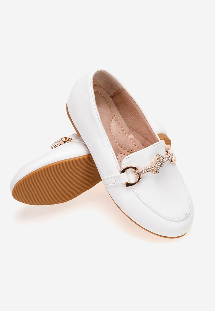 Παιδικά Μοκασίνια λευκά Heaven B