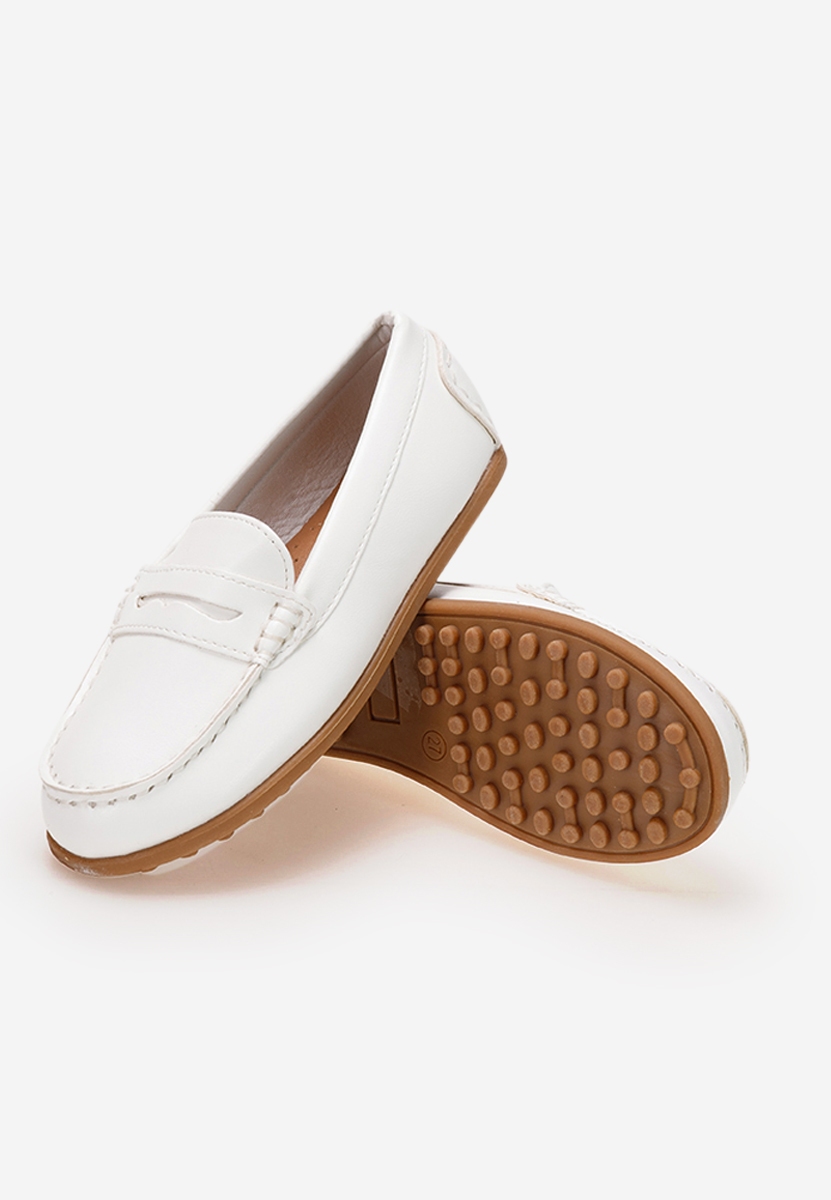 Παιδικά Μοκασίνια Break λευκά