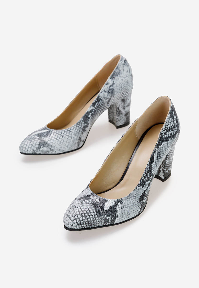 Δερμάτινα παπούτσια Sparada γκρι