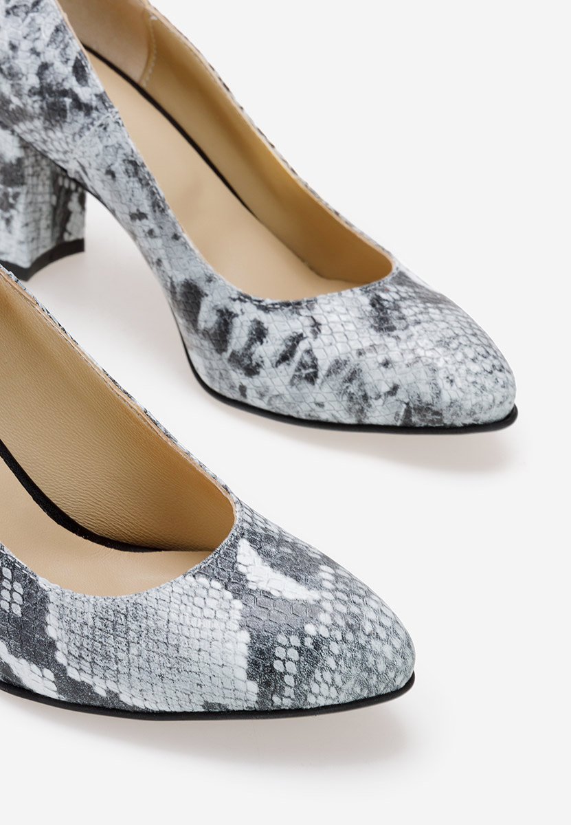 Δερμάτινα παπούτσια Sparada γκρι