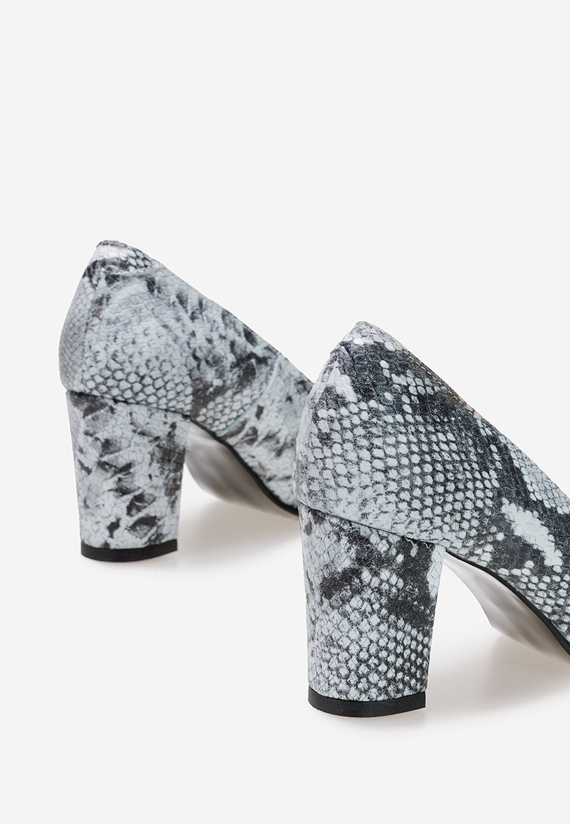 Δερμάτινα παπούτσια Sparada γκρι