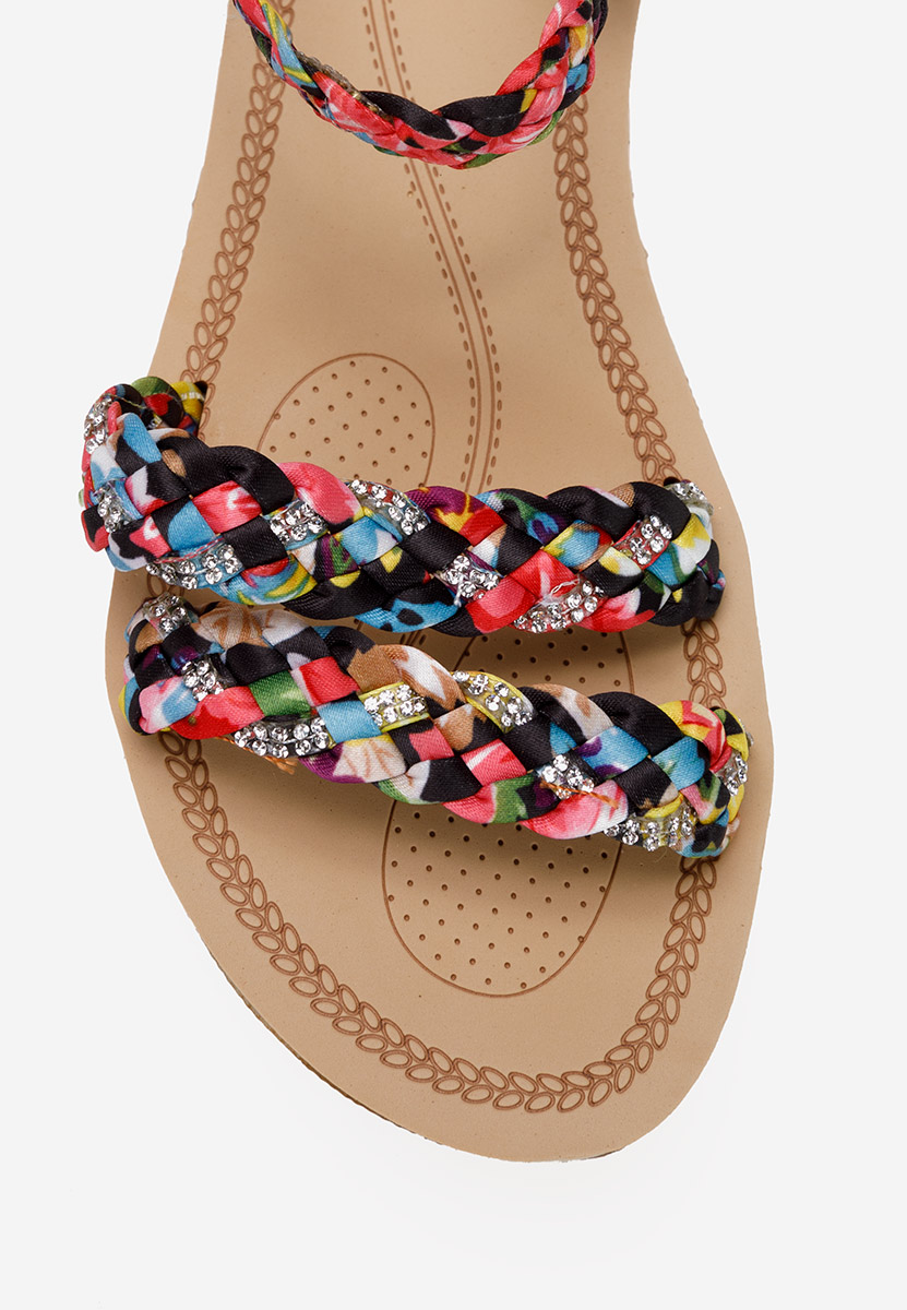 Γυναικεία σανδάλια Moniela Μαύρα