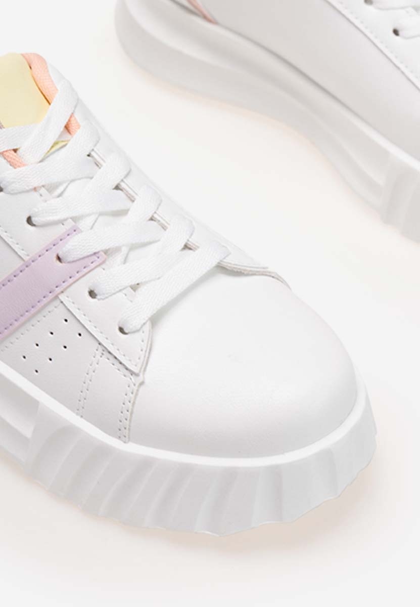 Sneakers γυναικεια Indalse λευκά