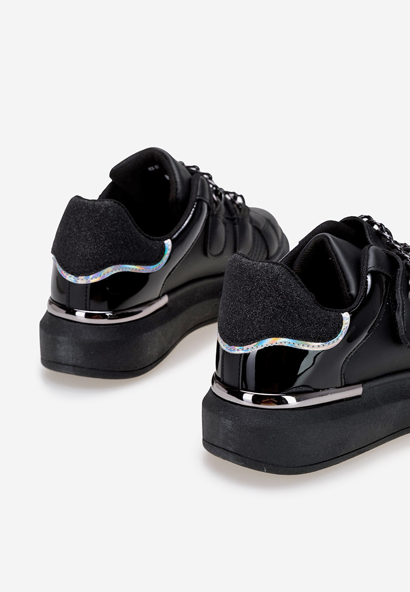 Sneakers γυναικεια μαύρα Sibena