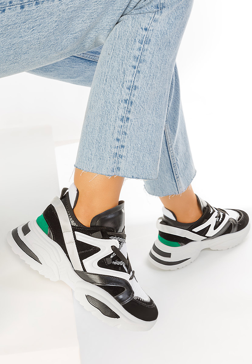 Sneakers γυναικεια μαύρα Knower