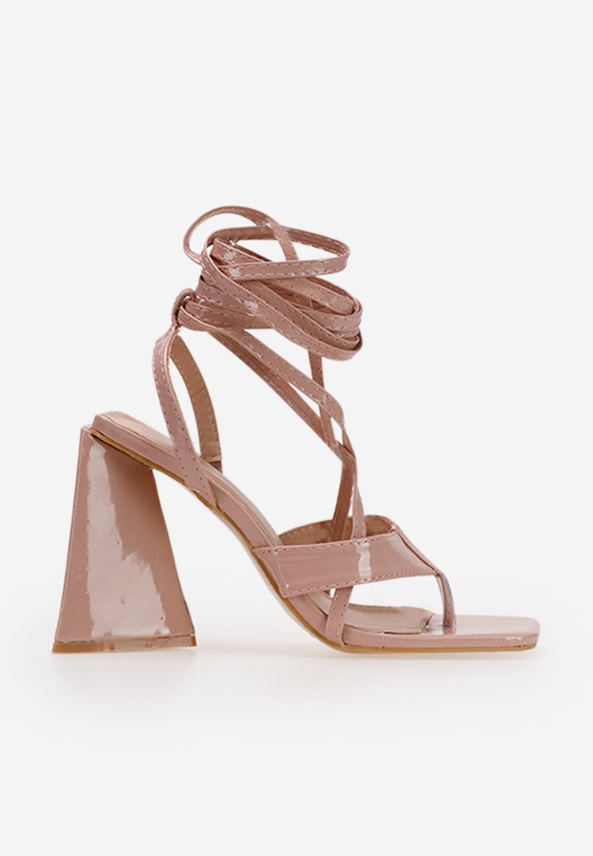 Γυναικεία σανδάλια Nacosia Νουντ