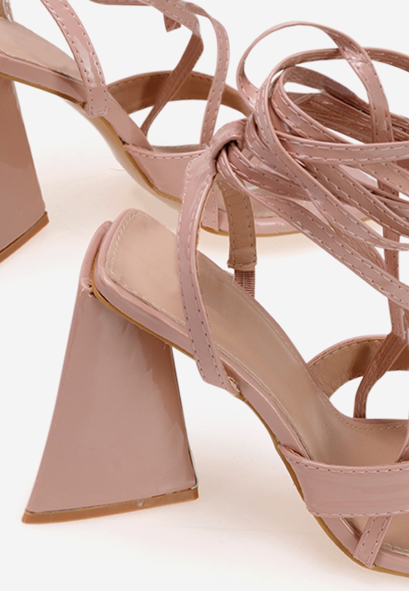 Γυναικεία σανδάλια Nacosia Νουντ