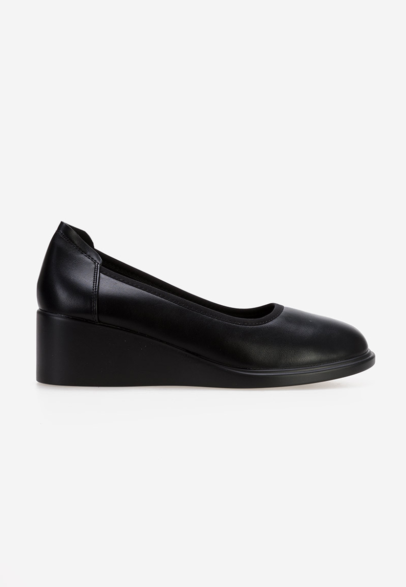 Παπούτσια με πλατφόρμα Coranda μαύρα
