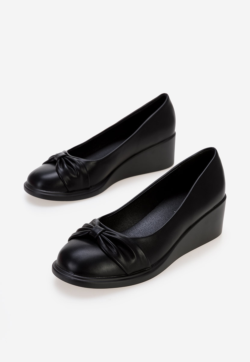 Ανατομικά παπούτσια Fines μαύρα