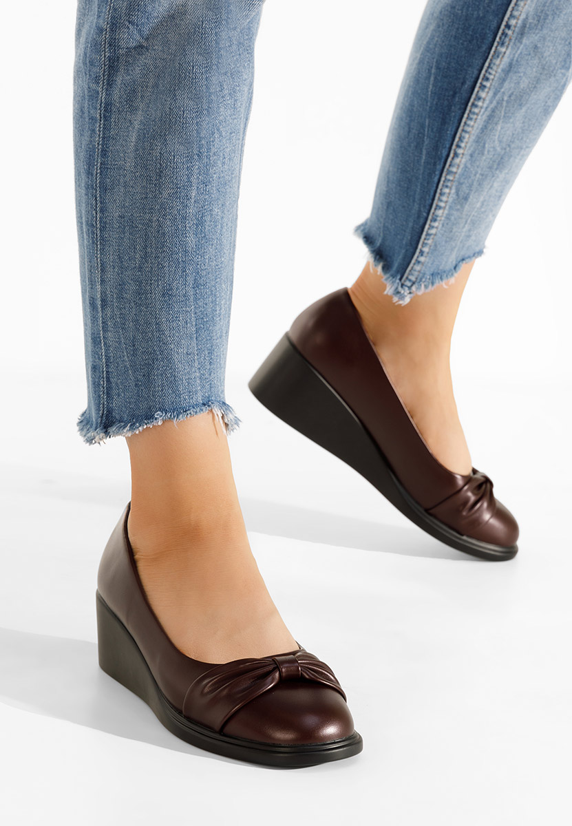 Ανατομικά παπούτσια Fines μπορντό