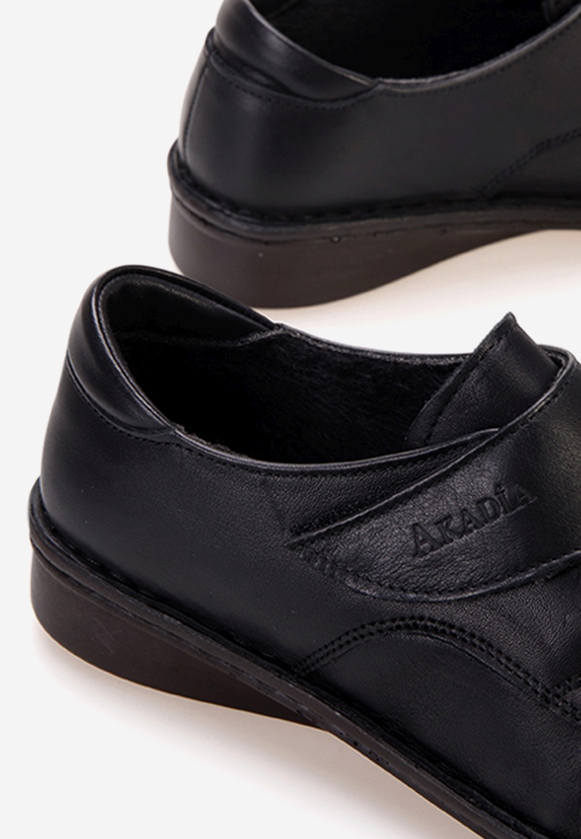 Δερμάτινα μοκασινια γυναικεια Asti V2 μαύρα Δερμάτινα μοκασινια γυναικεια Asti V2 μαύρα