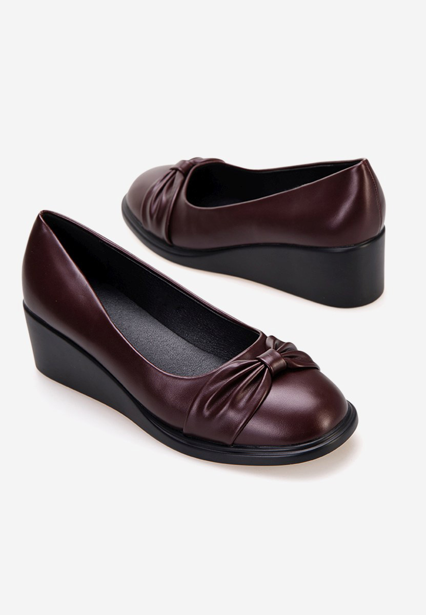 Ανατομικά παπούτσια Fines μπορντό