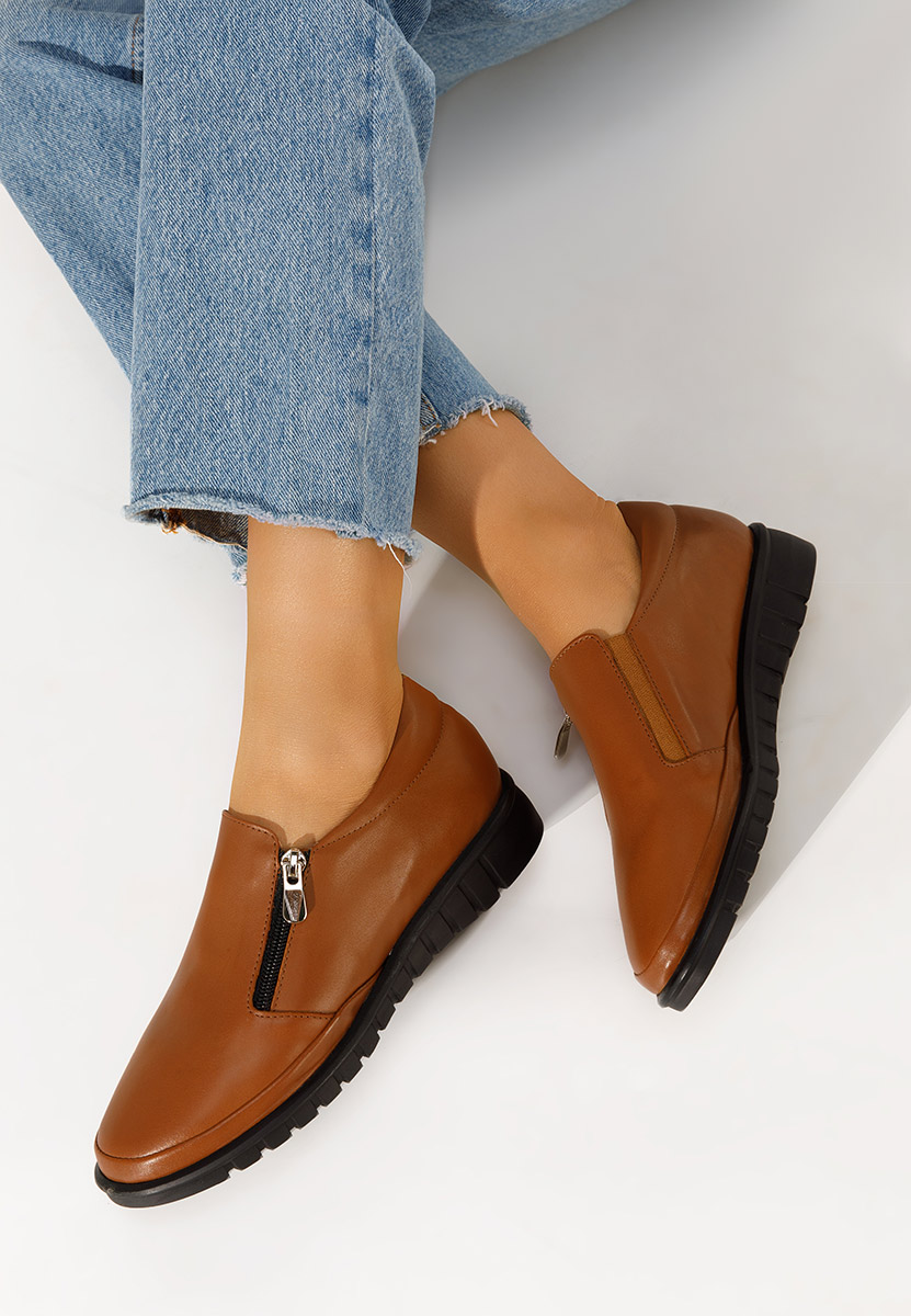 Παπούτσια Casual καφε Vichy