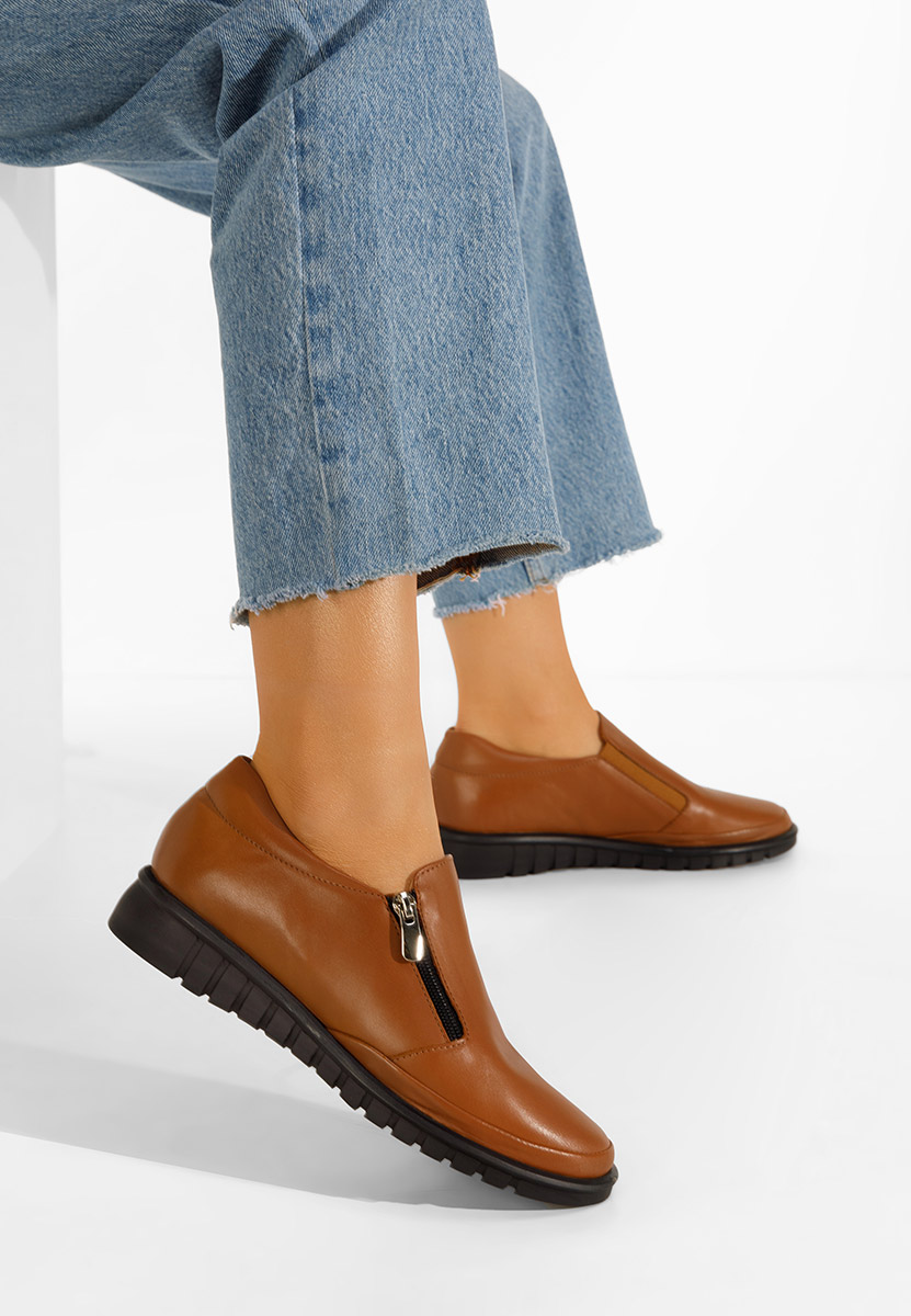 Παπούτσια Casual καφε Vichy