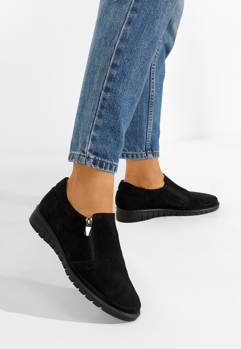 Παπούτσια Casual μαύρα Vichy V2